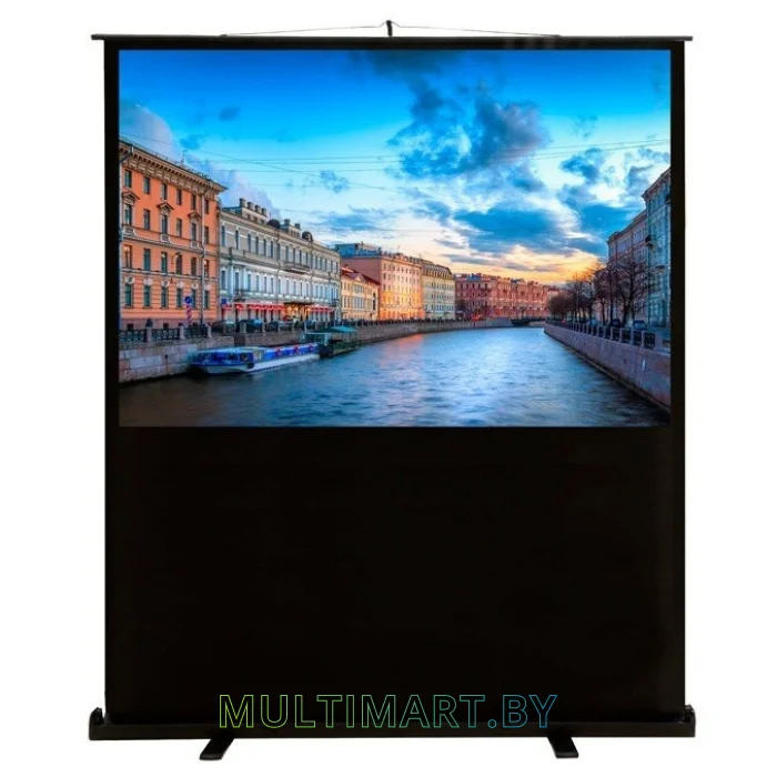 Проекционный экран CACTUS FloorCompactExpert 150x200 (CS-PSFLCE-200X150)